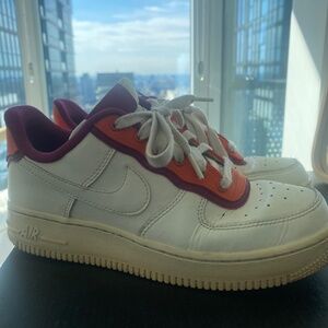 Nike Air Force 1 Low SE Sail Team Orange True Berry
